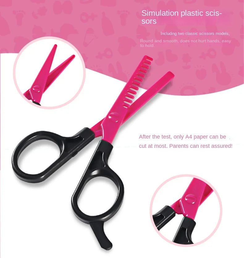 17pcs Girls Beauty Salon Set make up kit for kid pretend play toy cosplay for party game maquillage juguetes girls birthday gift.