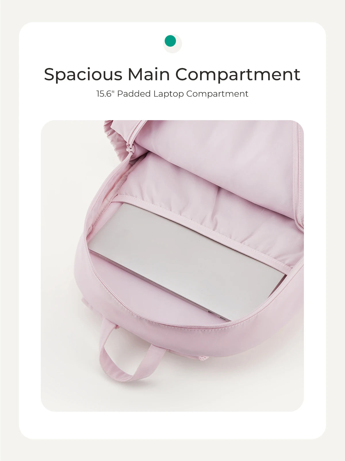 BAGSMART Laptop Backpack Large Capacity Women Casual Travel Bag College School Backpack For Boys Girls.