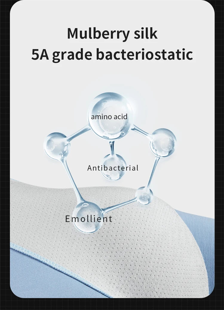 MiiOW 3 stücke 100S Modal Männer Boxer Unterwäsche Eis Seide Licht männer Höschen Boxershorts 5A Antibakterielle Atmungsaktive Mann unterhose
