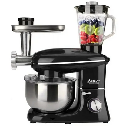 Kitchen Food Processor With Juicer Meat Grinder Chopper Stand Cream Egg Whisk Mixer  Blender Cake Dough Bread Maker Machine