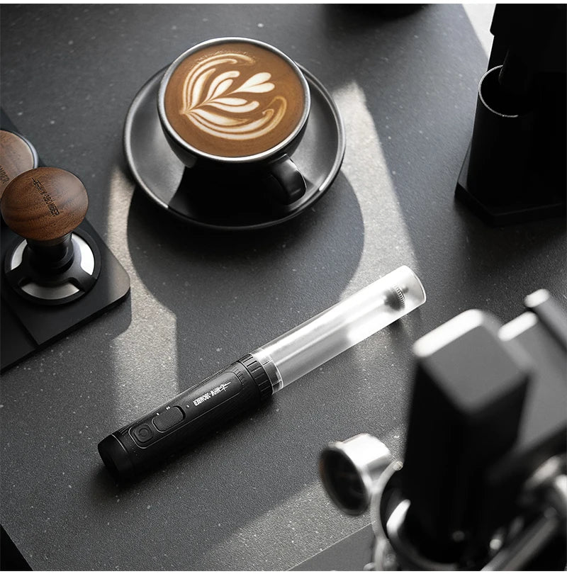 MHW-3BOMBER Official Electric Milk Frother Portable Home Barista Tools Kitchen Accessories