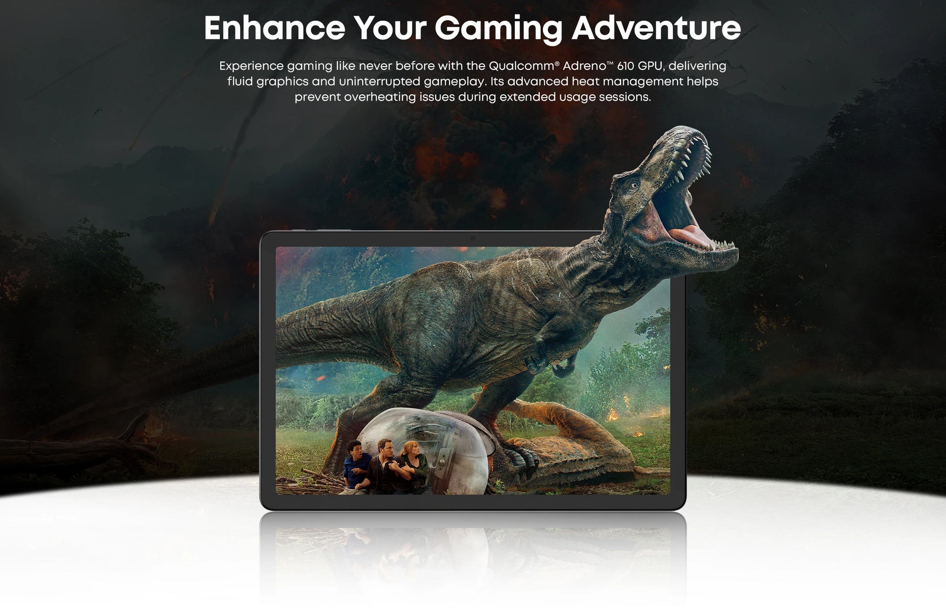 CHUWI AuPad 10.95-inch Tablet FHD Screen 8GB DDR4 128GB ROM 4G LTE GPS Android 14 Snapdragon 685 Octa-Core Widevine L1 Tablet PC.