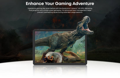 CHUWI AuPad 10.95-inch Tablet FHD Screen 8GB DDR4 128GB ROM 4G LTE GPS Android 14 Snapdragon 685 Octa-Core Widevine L1 Tablet PC.