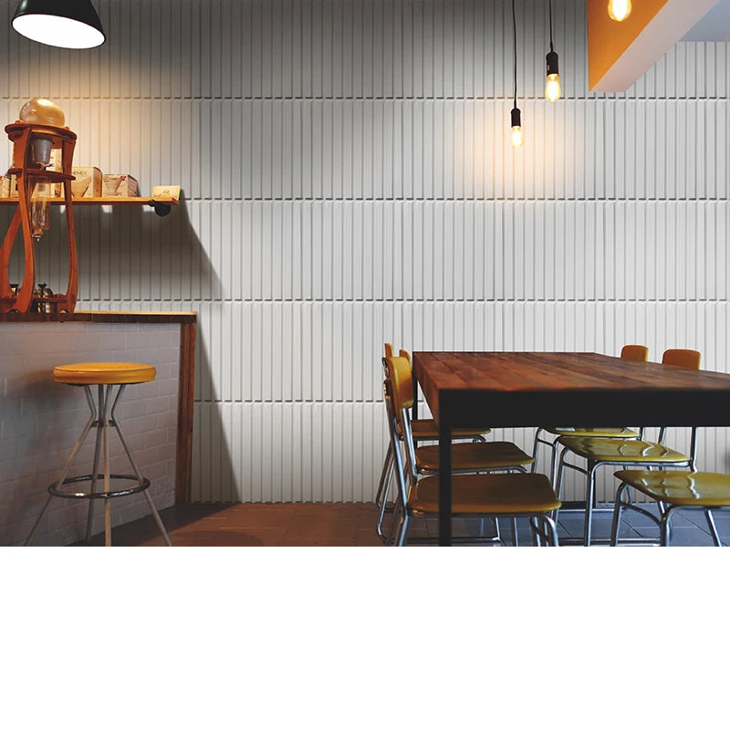 12 piece/3m² /50cm Decorative Textured PVC 3D Wall Panel 3D wall sticker Interior Wall Decor Living Room Bedroom in White/Black