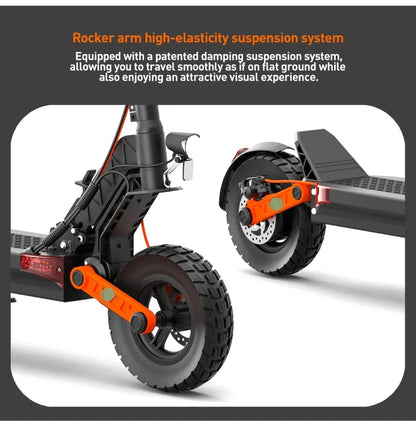 Joyor S5-Z Electric scooter 2000w dual Motor 60v18AH battery E-type foldable electric scooter high-response disc brake Escooter.