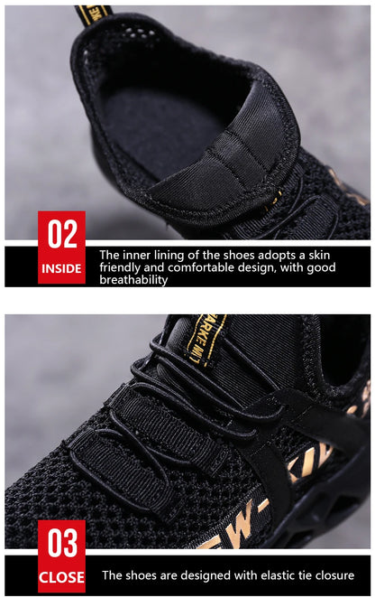 Single Net Children's Running Sneakers Breathable Lightweight Soft Non-slip Leisure Comfortable Walking Boys Girls Casual Shoes.