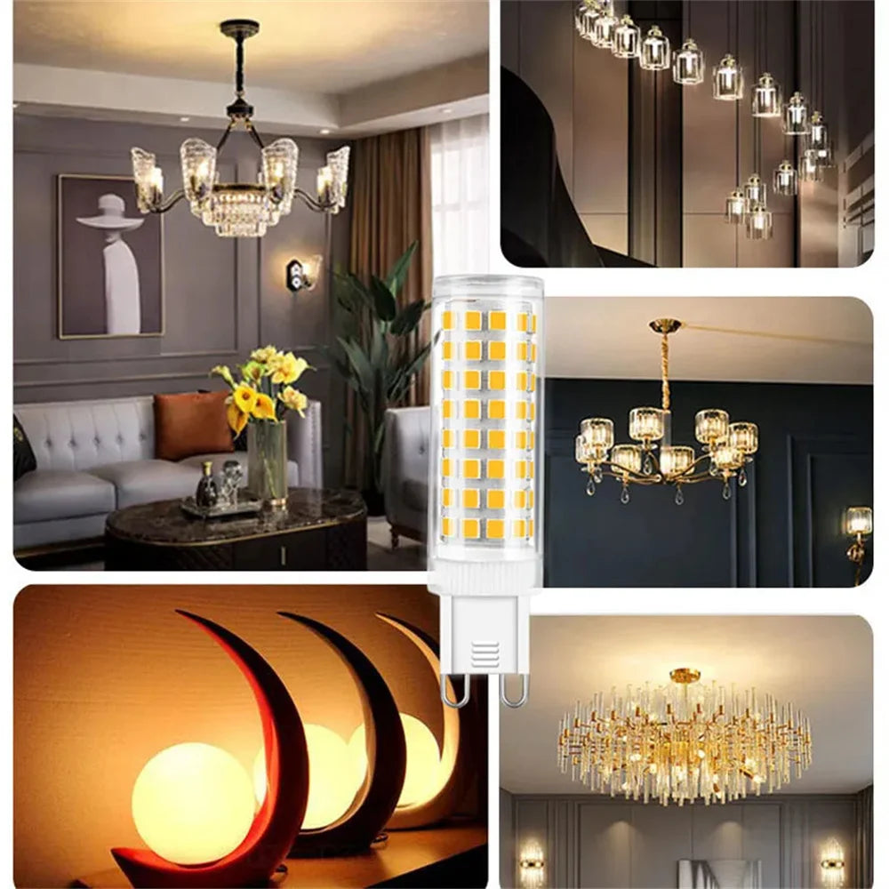 10 Stücke G9 LED Lampe 7 Watt 9 Watt 12 Watt 15 Watt 18 Watt 220 V Led-lampe SMD 2835 LED G9 Licht Ersetzen 30/40 W Halogenlampe Licht für Zuhause Nützlich.