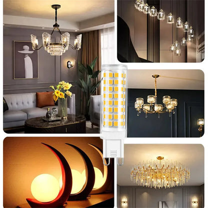 10 Stücke G9 LED Lampe 7 Watt 9 Watt 12 Watt 15 Watt 18 Watt 220 V Led-lampe SMD 2835 LED G9 Licht Ersetzen 30/40 W Halogenlampe Licht für Zuhause Nützlich.