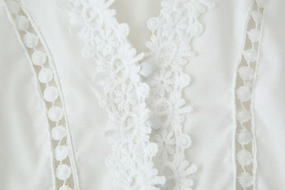 Modisches Slim-Fit-Midikleid mit V-Ausschnitt für Damen, Sommer 2022, aushöhlen, Spitzenbesatz, elegantes Kleid J5C226, knielang.