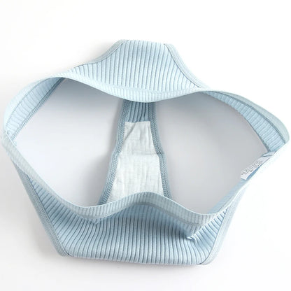 WarmSteps 10PCS Women's Panties Set Simple Striped Thongs Female Cotton Underwear Sexy Lingerie Cozy Sports G-Strings Underpants.