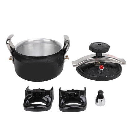 Pressure Cooker Aluminum Alloy Explosion Proof Large Capacity Compound Bottom Pressure Canner for Gas Stove Induction Cooker.
