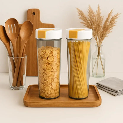 Food Storage Cup for Noodles Beans Nuts Transparent Sealed Can Food Storage Container.
