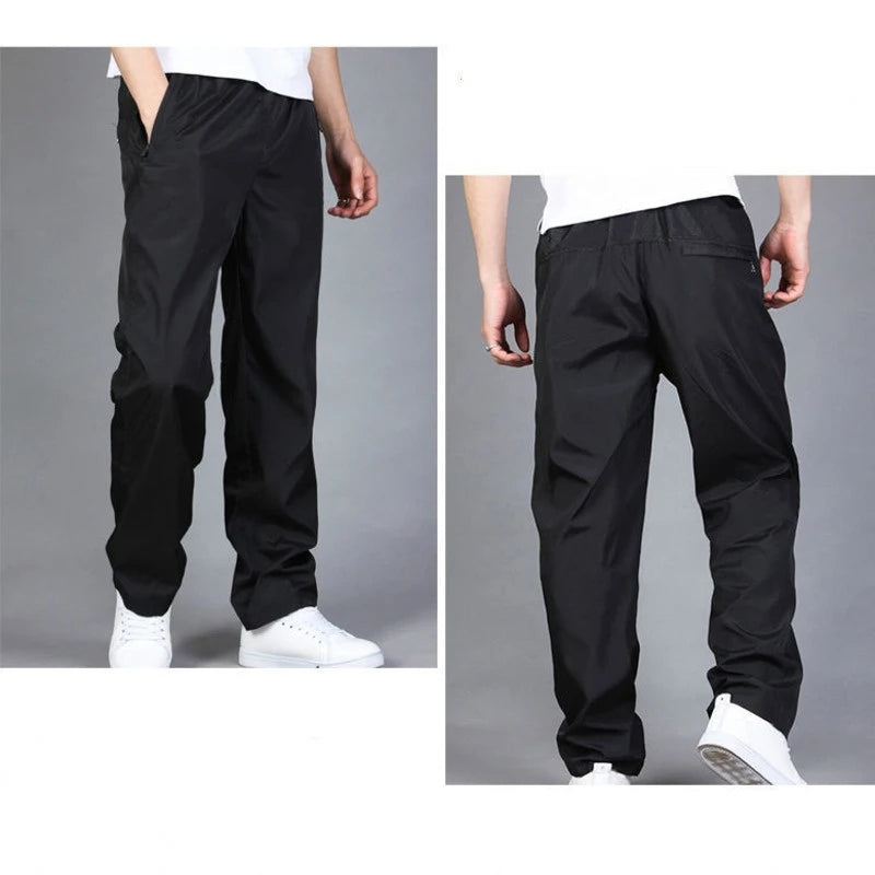Men's Pants Sweatpant Quick Dry Breathable Pants Spring Sports Trouser Elastic Waist Straight Wide Joggers Running Tracksuit Men.