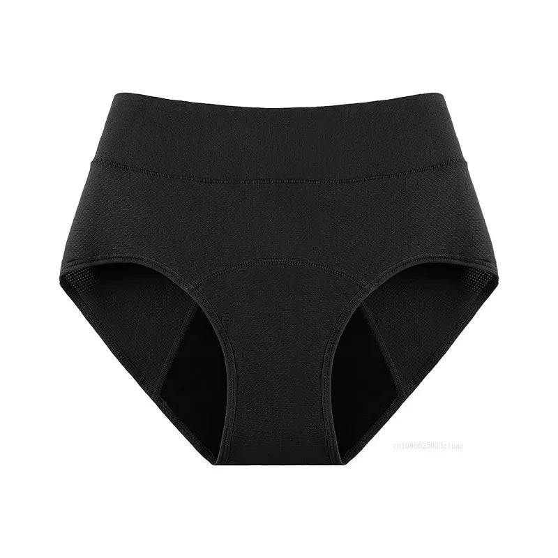 3-Layer Leakproof Menstrual Panties Ladies High-waisted Physiological Pants Icysilk Incontinence Breathable Sport Briefs XS-4XL.