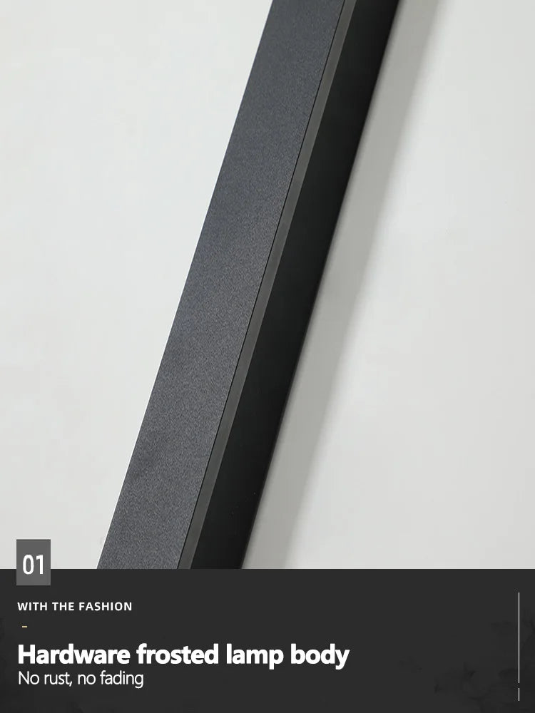 Wasserdichte Außenwandleuchte LED-Streifen Hintergrund Wandleuchte Treppe Gartenlampe Wohnzimmer Schlafzimmer Nachttisch IP65 Wandleuchten.