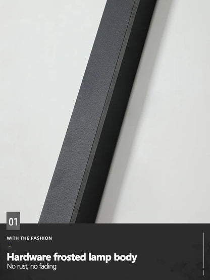 Wasserdichte Außenwandleuchte LED-Streifen Hintergrund Wandleuchte Treppe Gartenlampe Wohnzimmer Schlafzimmer Nachttisch IP65 Wandleuchten.