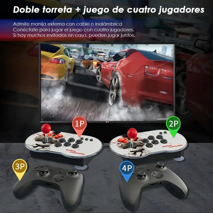 Retro Video Game Console Joystick MT6/M9  Retro Video Game PS1 Double Battle Wireless Controller Console Arcade Game,15000.