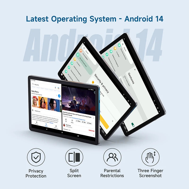 ALLDOCUBE iPlay60 Lite Tablet 10.95" 60Hz Display Unisoc T606 12GB(4GB+8GB Virtual)RAM 128GB ROM 4G LTE 8000mAh Android 14.