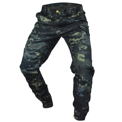 Mege Tactical Joggers Outdoor Ripstop Cargo Pants Working Clothing Hiking Lightweight Trousers Men's Streetwear.