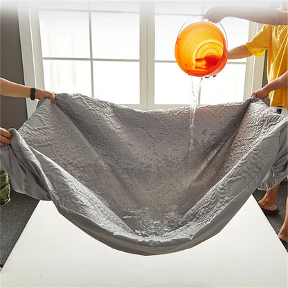 Waterproof Mattress Protector Thicken Fitted Bed Sheet Breathable & Noiseless Mattress Pad for Twin/Double/Queen/King Size Beds.