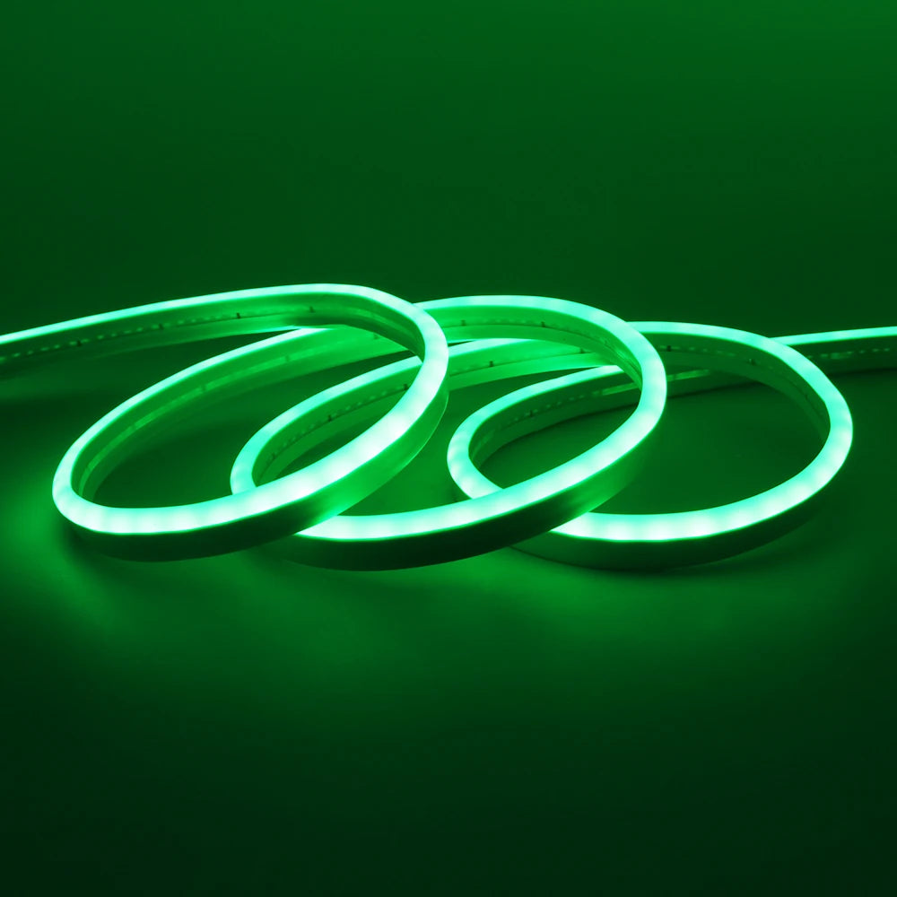 IP67 Waterproof DC 24V Neon Strip TV BackLight White/Blue/Pink/Yellow/Green Home Decor Silicon Tube LED Light 1M 5M 10M 20M