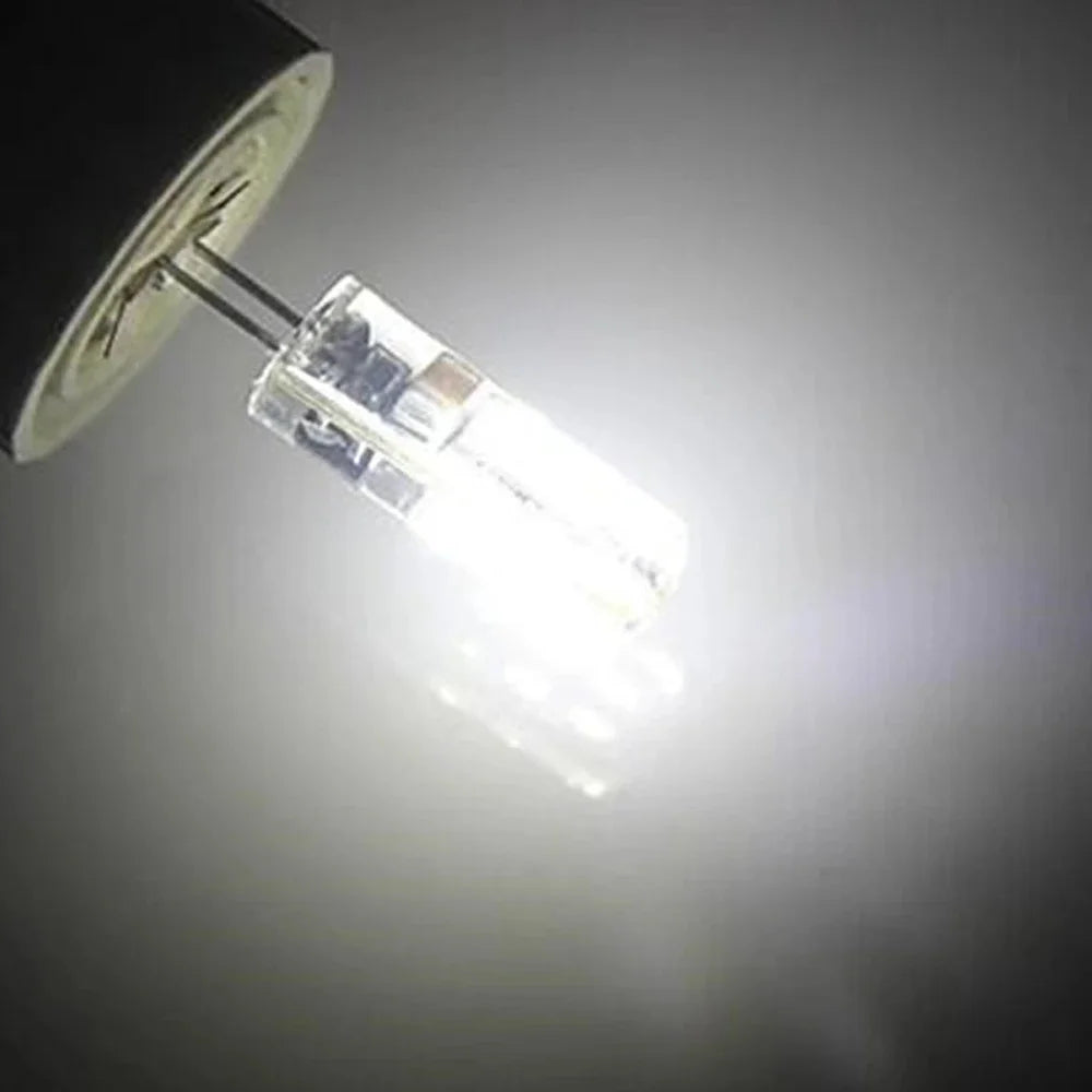 10 Teile/paket Dimmbare Mini G4 LED COB Lampe 6W Birne AC DC 12V 220V Kerze Lichter ersetzen 30W 40W Halogen für Kronleuchter Scheinwerfer.
