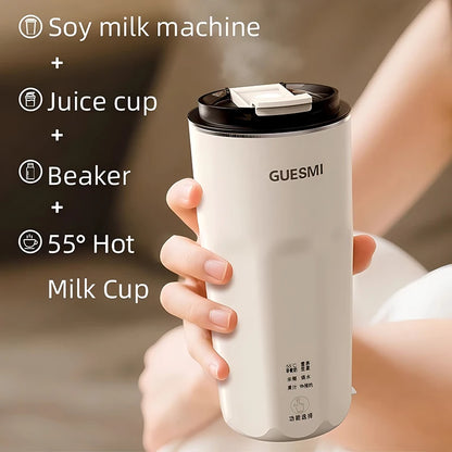 350ml Mini Soy Milk Machine Electric Juicer Blender Multifunctional Wall Breaking Machine Soybean Milk Maker Breakfast Machine.