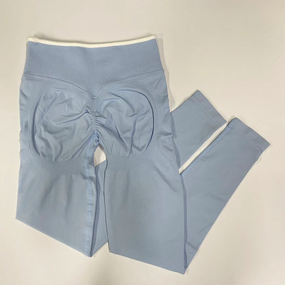 VEQKING Hip Lift Women Yoga Pants Seamless Ignite Sultpt Sports Leggings Scrunch Butt Gym Fitness Tights Elastic Workout Pants.