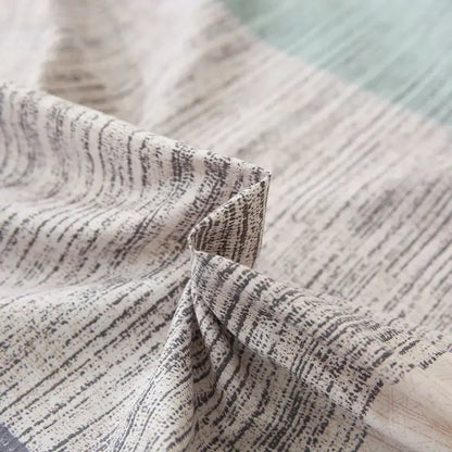 WASART Fully enclosed with zipper mattress protector cover geometric printed baby couple single double bed sheet protection pad.