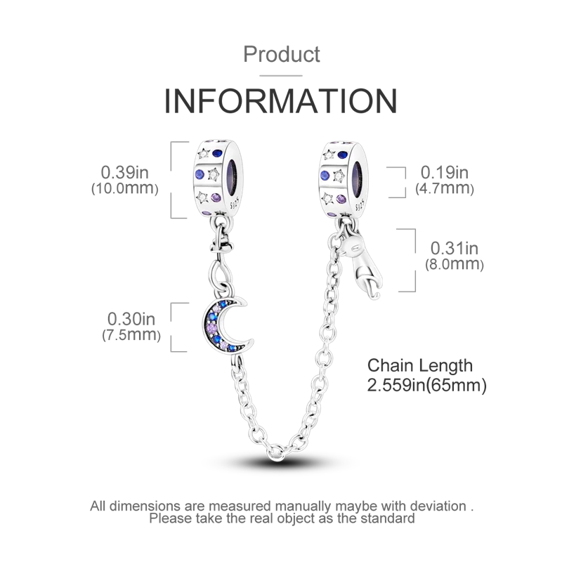 Silver Clasp 925 Sterling Silver CZ pave Clip Charms Daisy Beads Stopper Safety Chain fit Original Bangle Bracelet Jewelry Clip