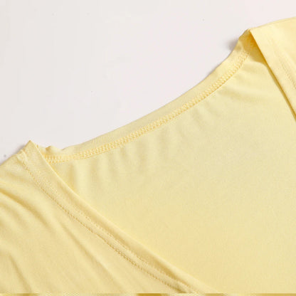 Hirsionsan Modal Soft Loose Sets Women Casual Three Pieces Long Sleeve Cardigan & High Waist Pants & Vest Outfits Tracksuit 2025.