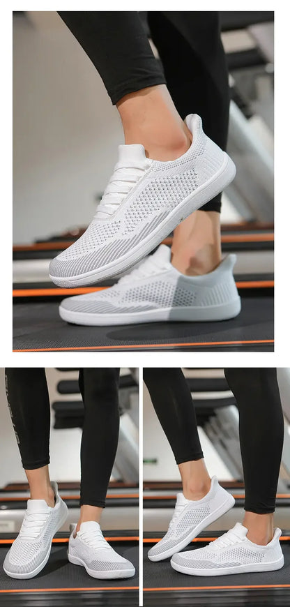 Sommer Breite Schuhe Männer Barfuß Breite Kappe Weichen Sohlen Outdoor Jogging Lace Up Casual Sneaker Atmungsaktive Laufschuhe Tenis Jeans