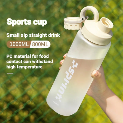 2025 New Sport Plastic Water Cup Large Capacity Portable Summer Anti-Fall High-Temperature Resistant With Tea Separator.