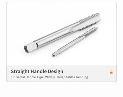 SIQICNC Rechtsgewindebohrer HSS Maschinenstecker Gewindebohrer Metrisches Gewindebohrer Bohrgewindewerkzeug M2 M3 M4 M6 M7 M8 M10 M12 M14 Handwerkzeuge