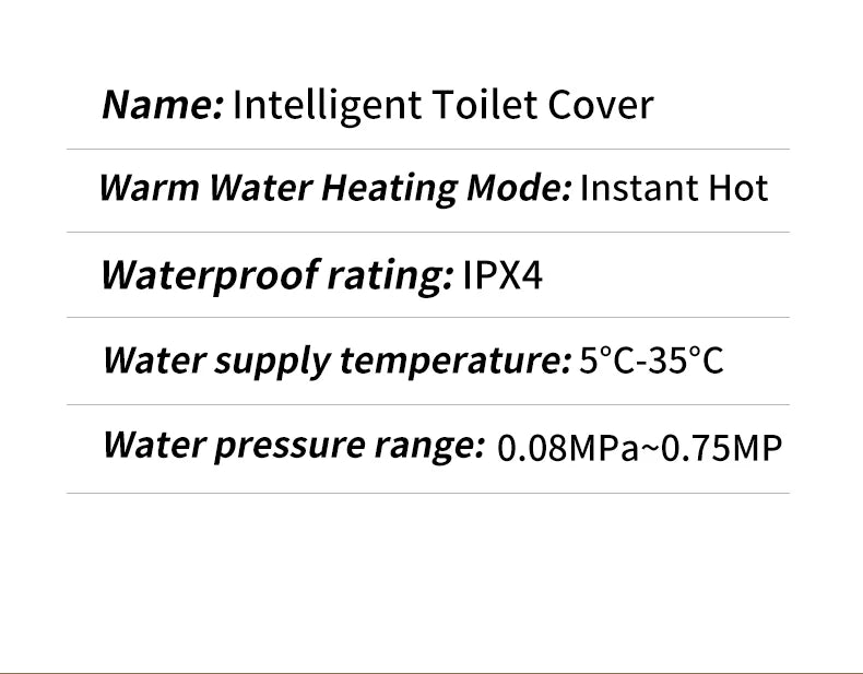 Intelligenter elektronischer Toilettensitzbezug – kabellose Fernbedienung, 3-in-1-Warmsystem, wassersparend – beheizt, trocken, waschen für modernes Badezimmer