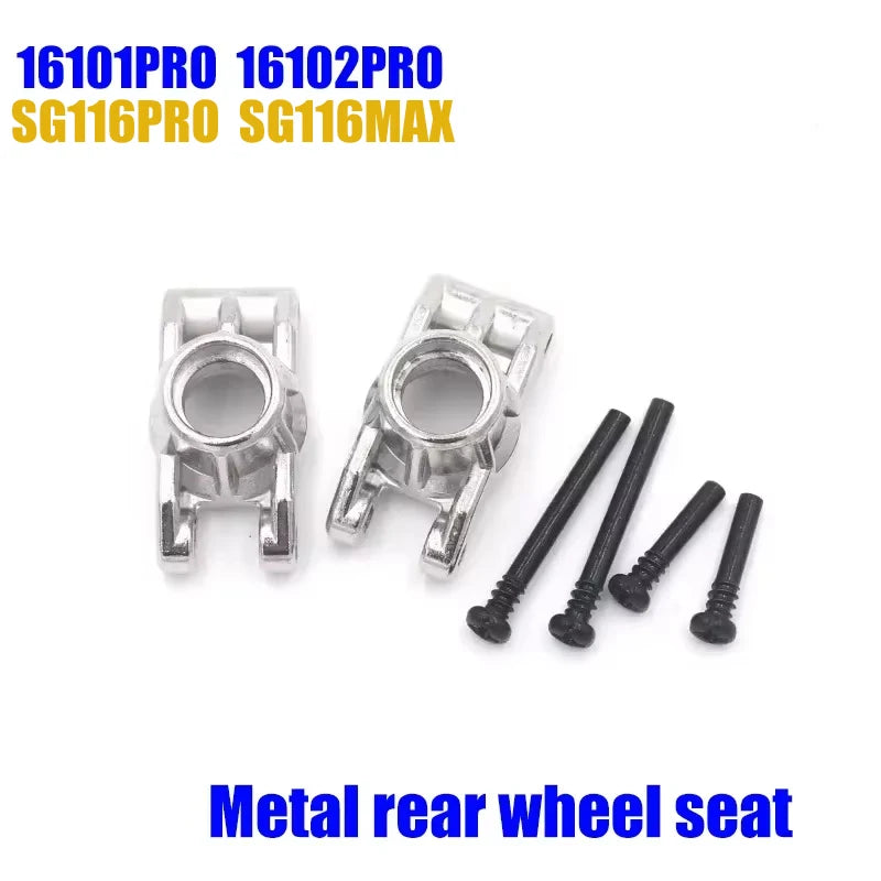 SCY 16101PRO 16102PRO SG116MAX RC Automotive Parts Turning Shaft Gear Bearing Pull Rod Steering Cup Swing Arm Motor Tire Screws