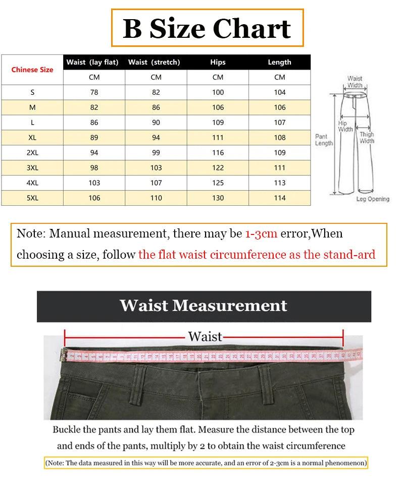 Military Tactical Pants Cargo Men Waterproof Trousers Casual Pants Wear-resistant Multi-pocket Outdoor Hiking Work Trousers Male.