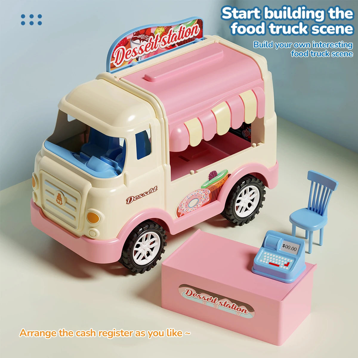 Simulated Kitchen Toy Play Set Miniature Food Pretend Play House Appliance Laundry Cookware Children Role-Playing Toys Girl Game.