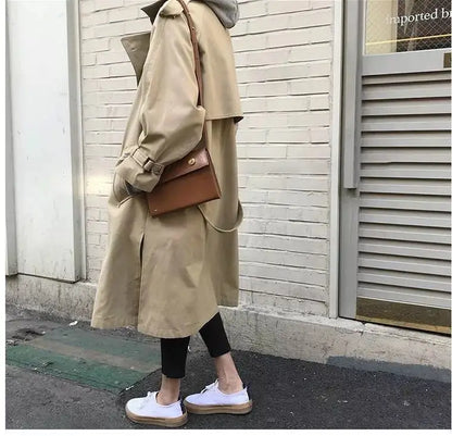 Graben Frauen Freund Herbst Koreanische Feste Weibliche Lange Stil Student Ins Alle-spiel Heißer Verkauf Neue Ankunft Harajuku Unisex outwear.