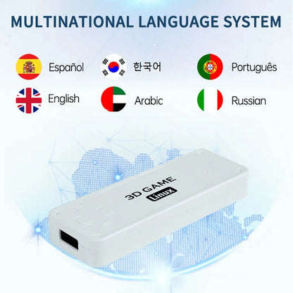 BOYHOM Y6 Retro Game Console 4K 60fps HDMI Output Low Latency GD10 TV Game Stick Dual Handle Portable Home Game Console for GBA.