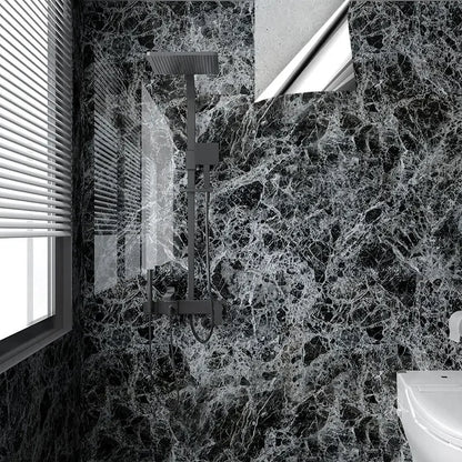 80CM Marble Self Adhesive Waterproof Wallpaper for Bathroom Wall Deocr Kitchen Oil Proof Mould-Proof Wall Stickers Home Decor