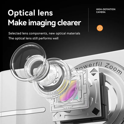 Xiaomi 4K Digital Camera 50MP 16X Student Camera Outdoor Anti-Shake Digital Video Camera Flash Video Recorder Small Video Camera.