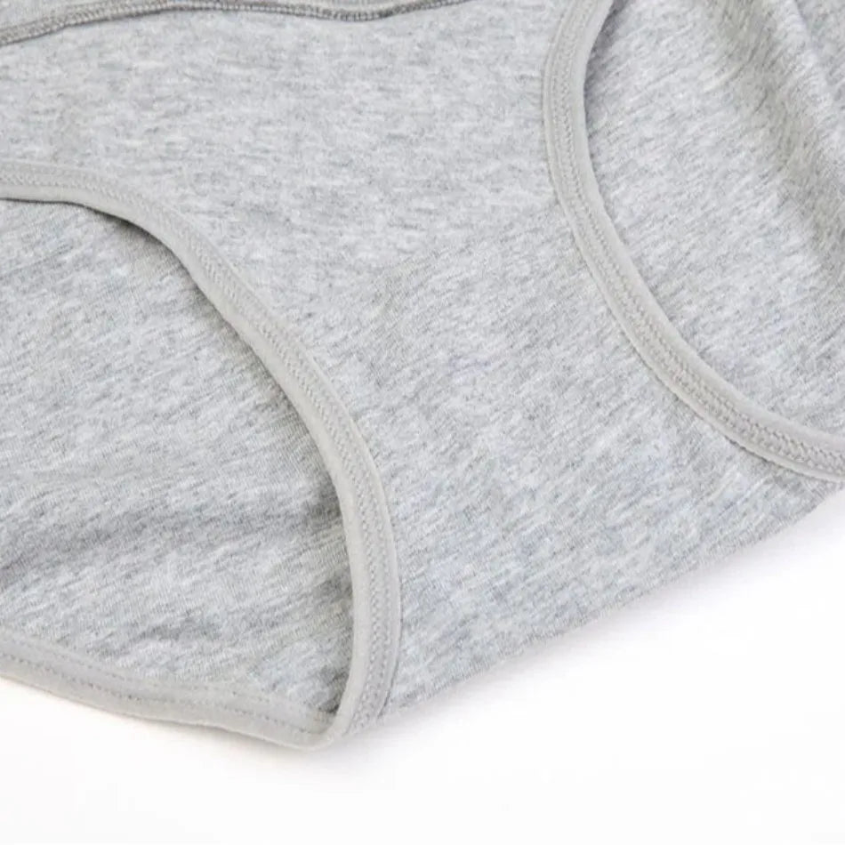 Soft Breathable and Stylish Maternity Underwear Low Waist Cotton Panties Designed for Pregnant Women Comfort Maternity Clothings.