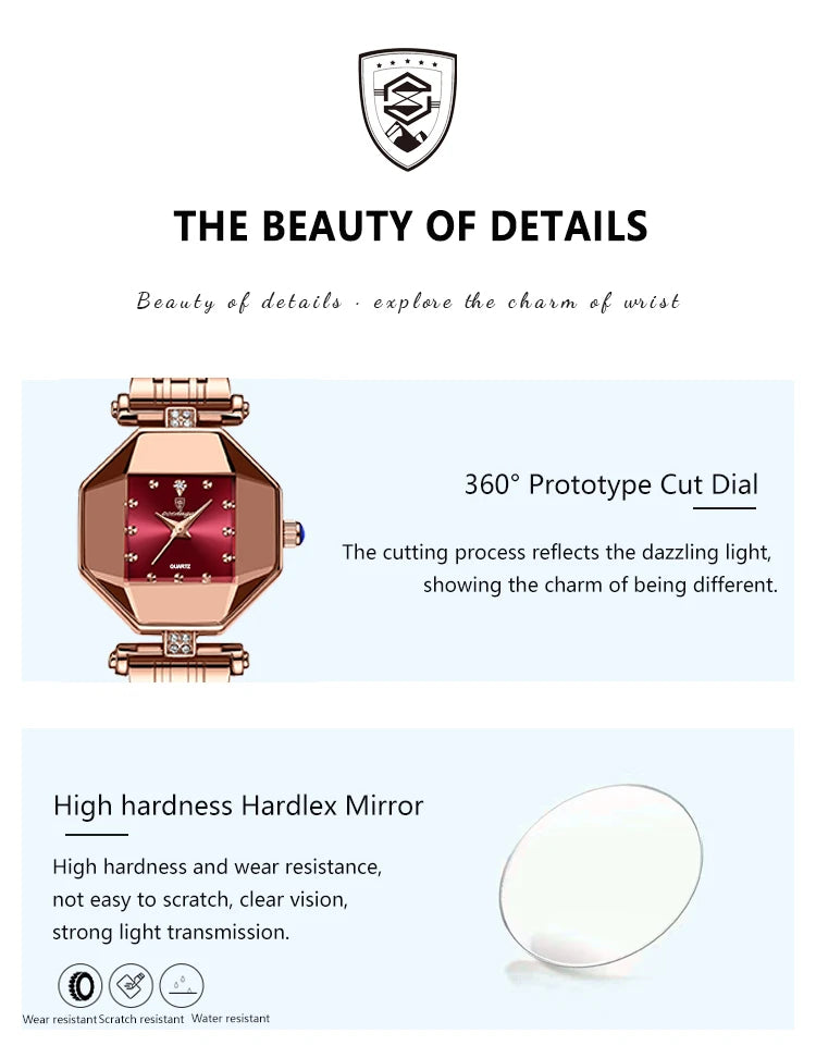 POEDAGAR Luxury Brand Women Watch Stainless Stain Waterproof Quartz Watches For Woman Fashion Simple Rose Gold Ladies Watch Gift.