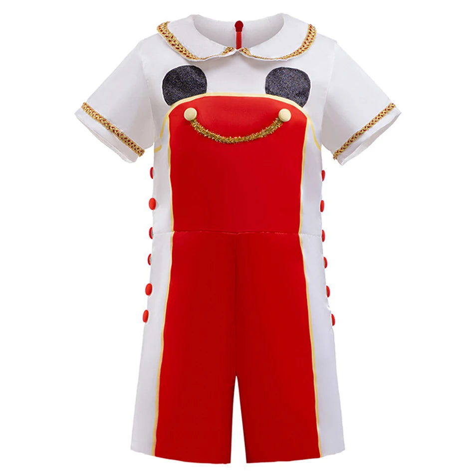 Kleinkind Disney Mickey Minnie Maus Cosplay Kleid Baby Mädchen Jungen Polka Dot Outfits Kinder Halloween Geburtstag Nette Kleidung Sets.