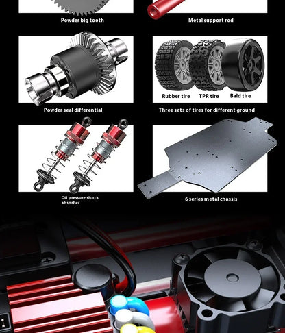 1/14 MJX 14303 Rc Drift Car 2.4G High Speed Drift Rally Truck Hyper Go Brushless 4WD Off-Road RC Cars for Adults for Kids Toys.