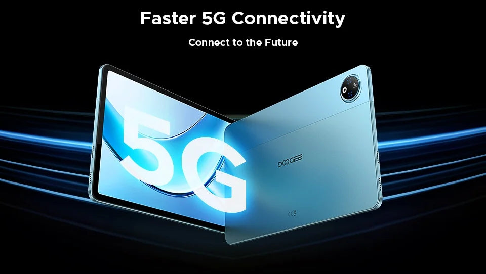 Doogee V Pad 5g 2 in 1 Tablet Pc 12" Dimensity 7050 Android 15 32Gb Ram (8+24) 256Gb Rom 8800Mah Battery Wifi 6 Ultra-Thin 5g Pc.