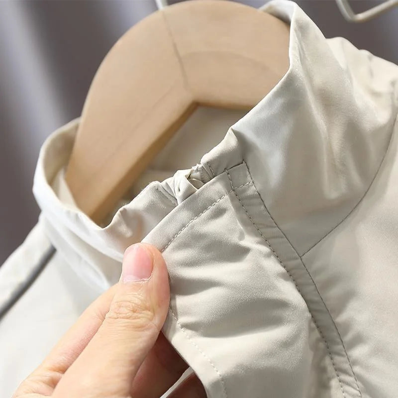 Boys Casual Sets Kids Clothing Spring and Autumn Children's Sportswear Suits New Zipper Jacket+Pants 2Pcs Teen Loose Outfits.