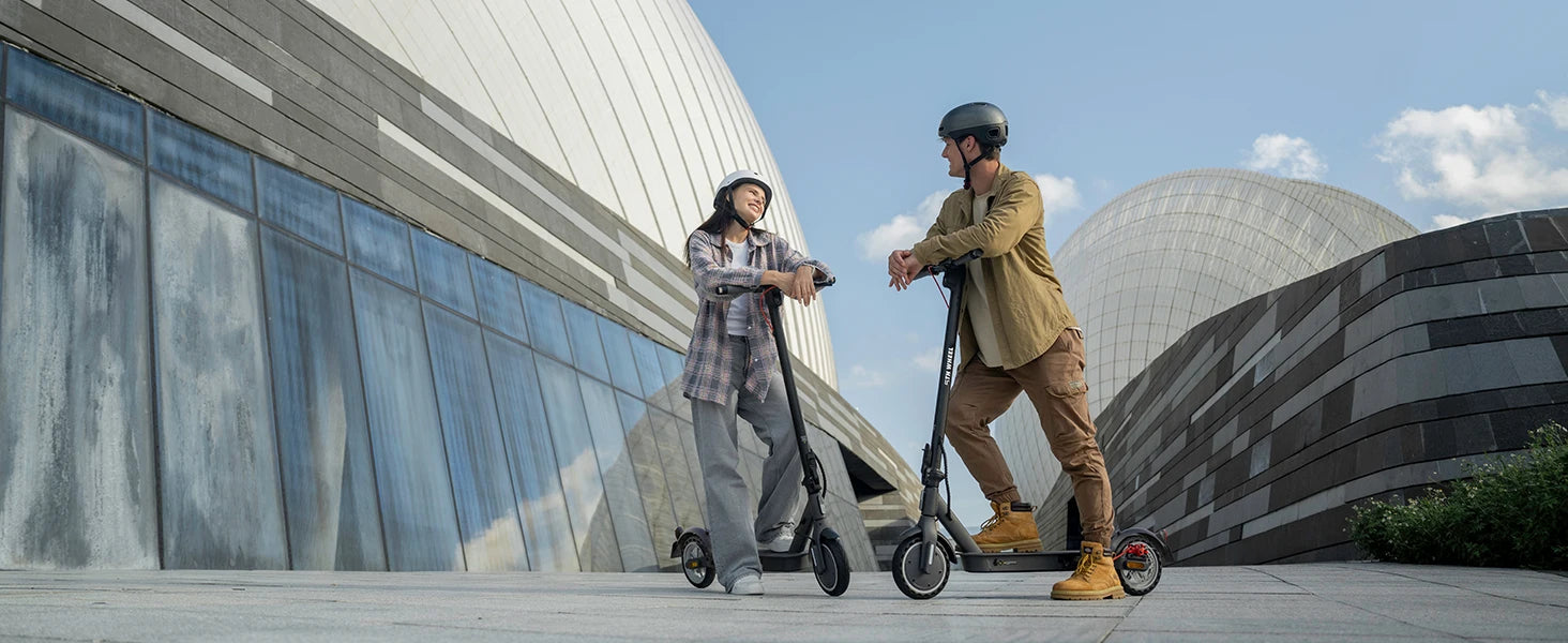 5TH WHEEL E30 ABE Adult Electric Scooter 350W Motor 36V 7.5AH Battery City Electric Scooter 8.5" Solid Tires Foldable E-Scooter.