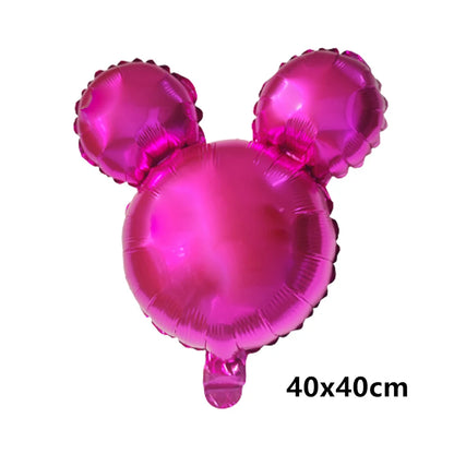 Mickey Minnie Folienballon Mickey Mouse Luftballons Minnie Geburtstag Party Dekor Kinderspielzeug Babyparty Ball Kinder Cartoon Geschenk.